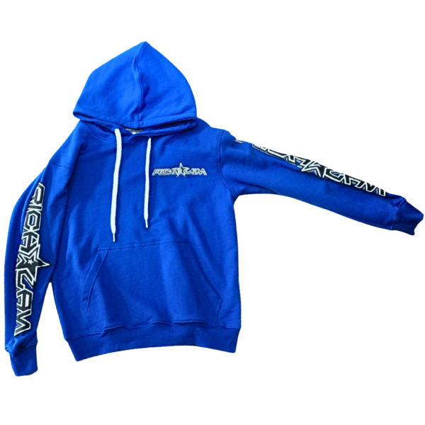 RichLan puff print hoodie (blue)