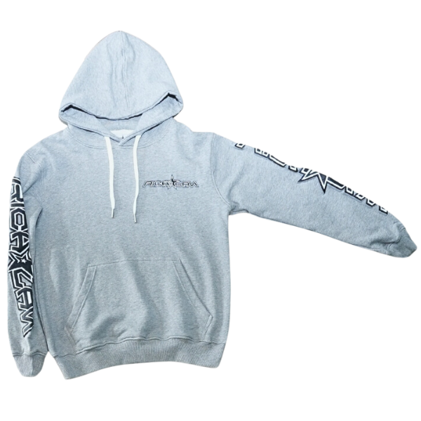 RichLan puff print hoodie (grey)