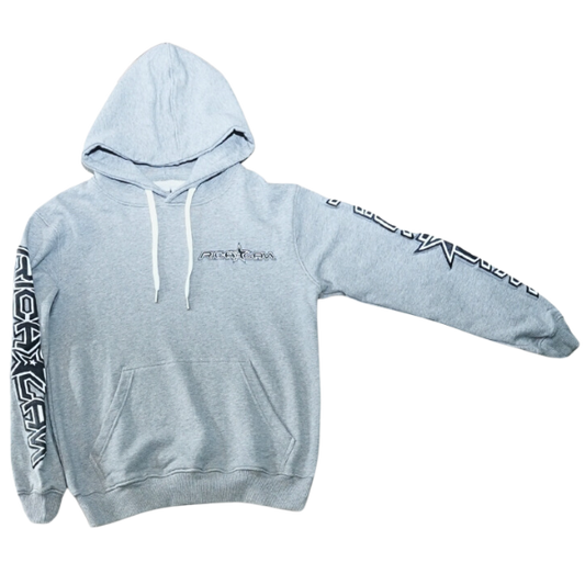 RichLan puff print hoodie (grey)