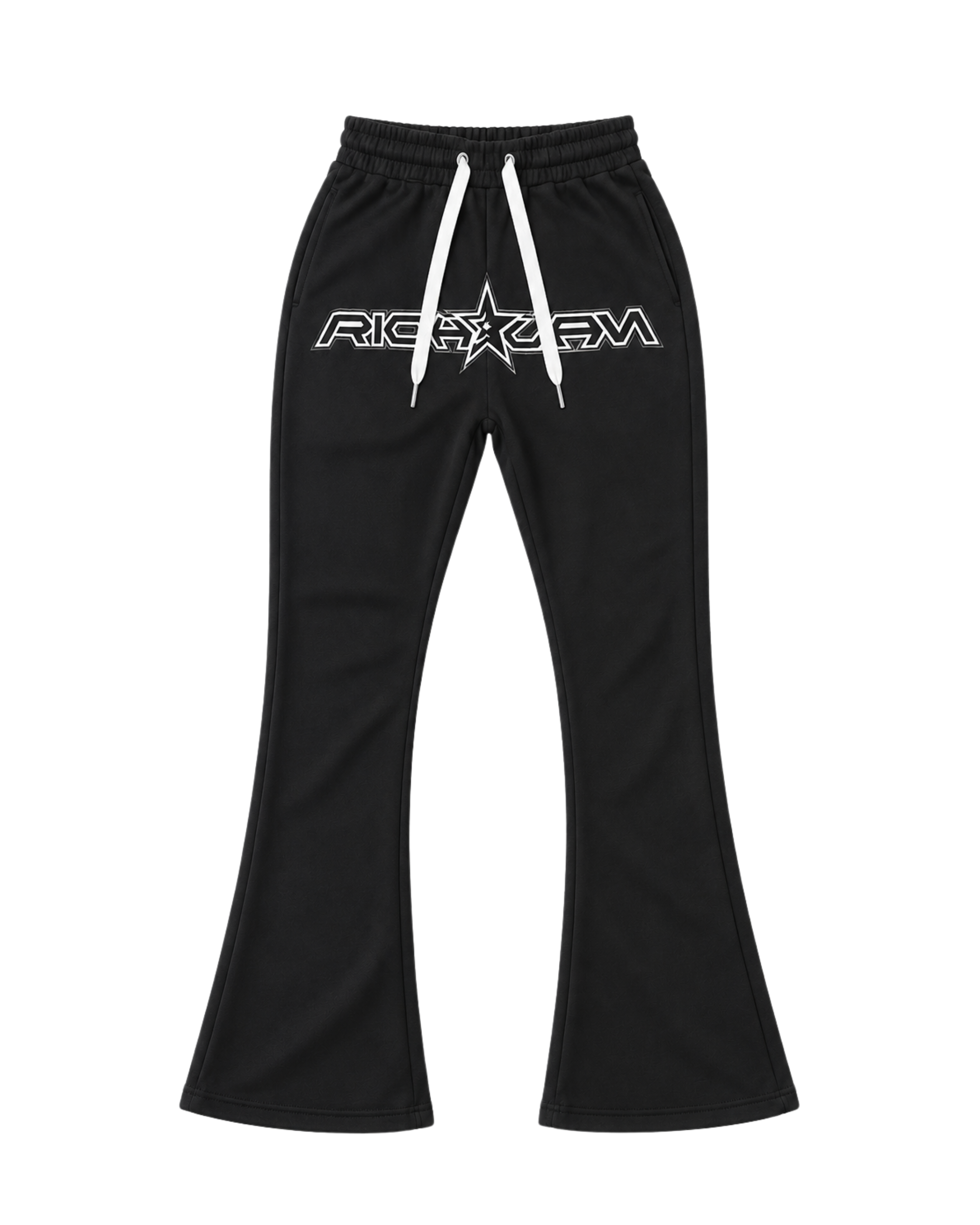 RichLan puff print sweatpants (black)